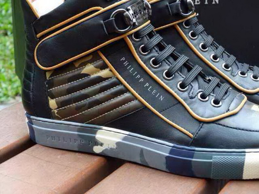 PhiliPP Plein High-Top Fashion Men Shoes--056